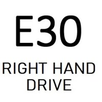 3 Series E30 (1982 - 1992) - Right Hand Drive